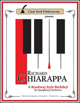 A Broadway Style Birthday! Orchestra sheet music cover